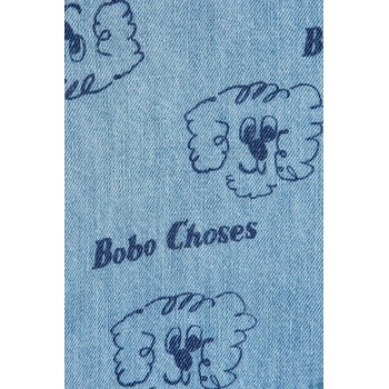 Bobo Choses Бебешка дънкова риза Bobo Choses Pickles The Dog (126AB027)