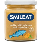 Smileat BIO гарнитура дива треска с картофи и зеленчуци с екстра върджин зехтин 6M+, 230 г