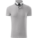 Malfini Collar Up 256 Silver gray