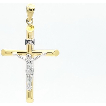 Šperk Holíč Zlatý prívesok kríž ZPV249