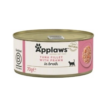 Applaws Котешка риба тон с скариди 70 г КОНСЕРВА