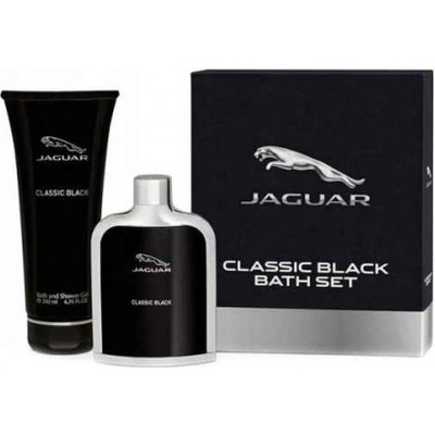 Jaguar Комплект за мъже Jaguar Classic Black - Тоалетна вода 100 мл + Душ гел 200 мл