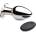 Master Series Chrome Blast 7X Rechargeable Butt Plug with Remote Large