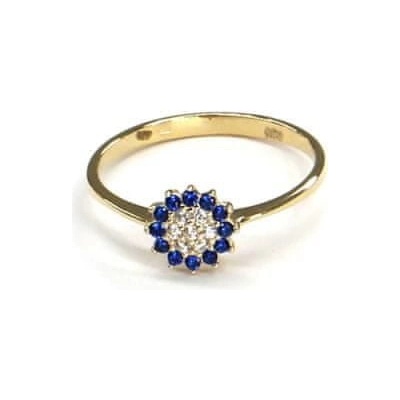 Pattic prsten ze žlutého zlata BV100301BLY