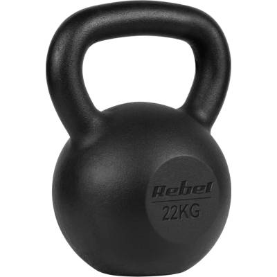 REBEL ACTIVE Litinový kettlebell 22 kg