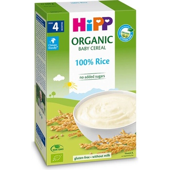 Image 1 of HiPP Био Безмлечна инстантна каша Ориз 200 гр. - 4+ месеца
