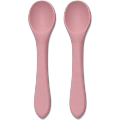 Lorelli Силиконови лъжички Lorelli - Natural, 2 броя, Deep Pink (10230690002)