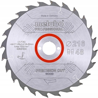 Řezný kotouč Metabo 628041000 216 x 30 mm