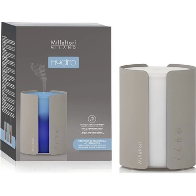 Millefiori Milano Hydro Plus ultrazvukový difuzér s bluetooth reproduktorom 200 ml