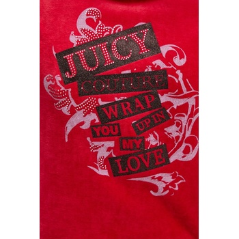 Juicy Couture Кадифен суичър Juicy Couture Wrap You Up (JCNAS126451)