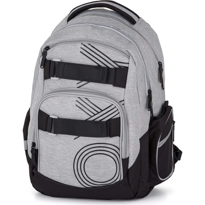 Oxybag batoh STYLE šedá černá