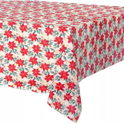 Excellent Houseware Vianočný obrus 220x150 cm, biely 4953760357777