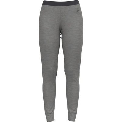Odlo Дамско мериносово термобельо Odlo Women's Baselayer Bottom Long Merino 200 Merino base layer - Steel Grey Melange - размер XL (115-2078-0315)