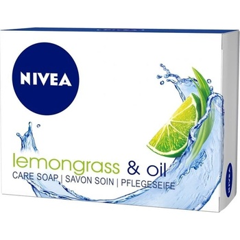 Nivea Lemongrass & Oil tuhé krémové mýdlo 100 g