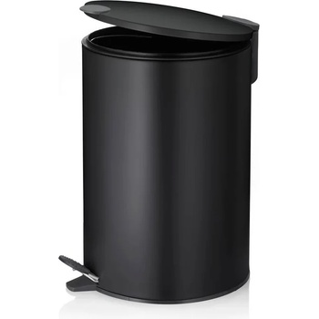 Image 1 of Kela 12 л черен кош за отпадъци с педал KELA от серия Mats