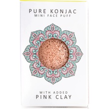 The Konjac Sponge Company konjaková houba MINI MANDALA s růžovým jílem