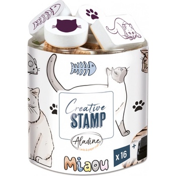 Creative stamp - mačky