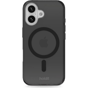 Holdit Калъф Holdit - iPhone 16, MagSafe, черен (7330985167102)