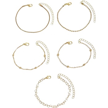 HARAHU Комплект гривни az-38825 - Златна kp38825 (az-38825)