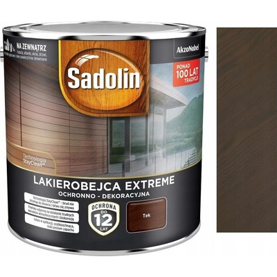 Sadolin Extreme Ochranný a dekorační lak na dřevo Tek 2,5L