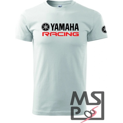 Pánske tričko s moto motívom Yamaha Racing čierne
