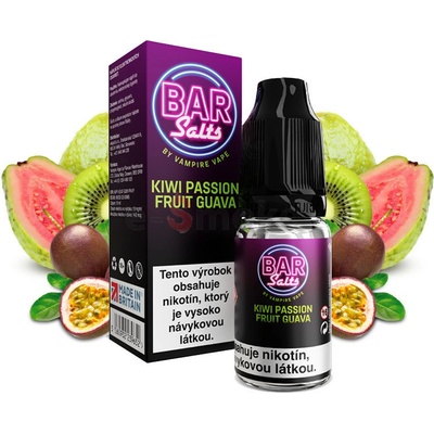 Vampire Vape Bar Salts Kiwi Passionfruit Guava 10 ml 10 mg