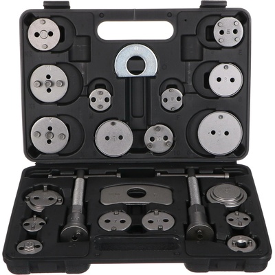 SIXTOL Stlačovák brzdových piestov Mechanic Brake Set Black 22, súprava 22 ks