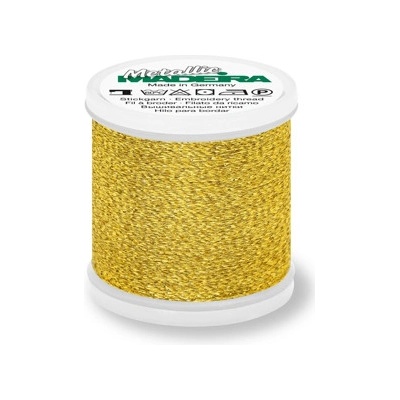 Vyšívací nit Madeira Metallic Sparkling 40 (200m) barva 25 gold nugget