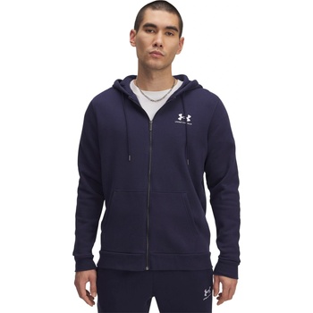 Image 1 of Under Armour Суичър Under Armour Men's Icon Fleece Taping Full-Zip Hoodie - Mdnt Nvy/Wht