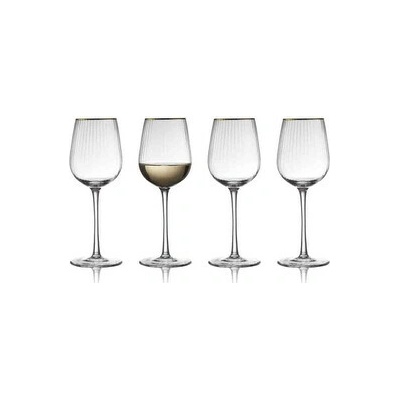 LYNGBY GLAS Sklenice na bílé víno Palermo 4 x 300 ml