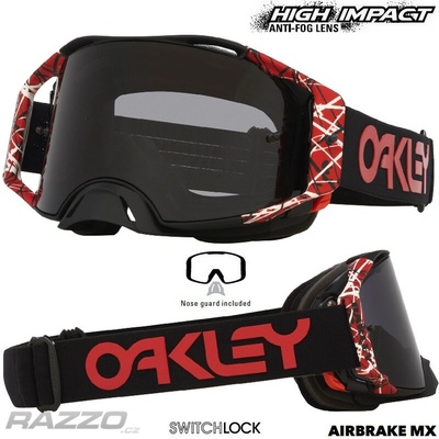 Oakley Airbrake MX Red Eddiel