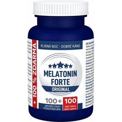 Clinical Melatonín Forte Original 200 tabliet