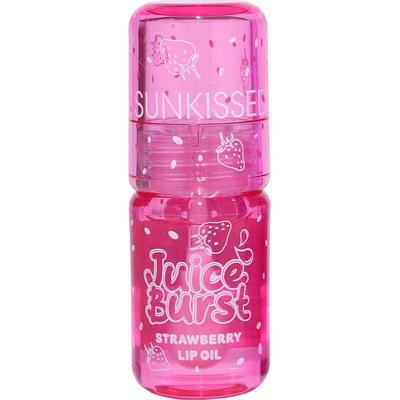 Sunkissed plumpující olej na rty, Juice Burst Lip Oil Strawberry 4,2 ml