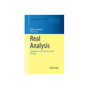 Real Analysis | Miklós Laczkovich, Vera T. Sós (ISBN: 9781493942220)