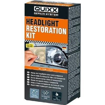 Quixx Headlight Restoration Kit+Lens Sealer