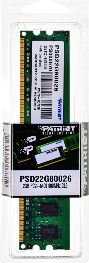patriot signature patriot memory psd22g8002