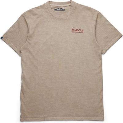 KAVU Мъжка тениска KAVU Salmon T-shirt - Buff (216-8138-0112)