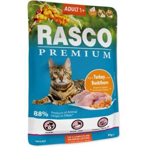 Rasco Пакетче Rasco Premium Adult пуйка с облепиха 85g (1703-13132)