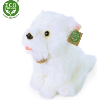 Rappa Плюшено Куче Западнохайландски бял териер седящ 23 см. - серия Еко приятели - Rappa (192379)