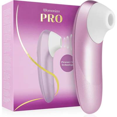 Клиторален стимулатор с въздушни вълни, 11 режима - Womanizer Pro Lilac (D-245719)