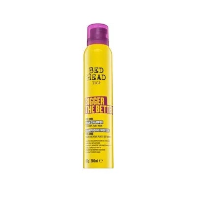 TIGI Bed Head Bigger The Better Volume Foam Shampoo укрепващ шампоан за обем и укрепване на косата 200 ml