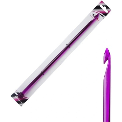 Tuniský akrylový háčik 30 cm 8 mm