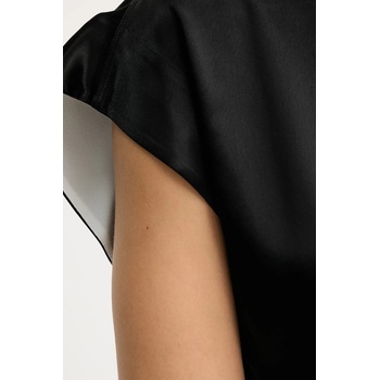 HUGO BOSS Блуза boss дамска в черно с изчистен дизайн 50541815 (50541815)