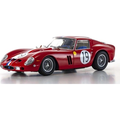 Kyosho Ferrari 250 GTO No.19 Noblet/Guichet Winner GT LM 1962 1:18
