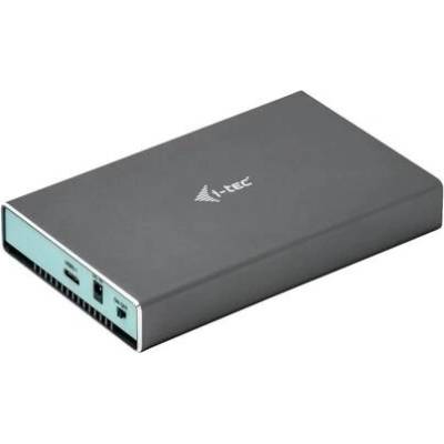 i-tec MySafe USB-C/USB-A 2x M.2 SATA kovový externí box RAID, CAMYSAFEDUALM2 – Zbozi.Blesk.cz