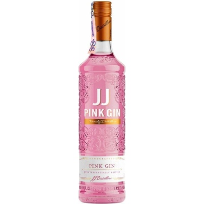 JJ Pink Gin 38% 0,7 l (čistá fľaša)