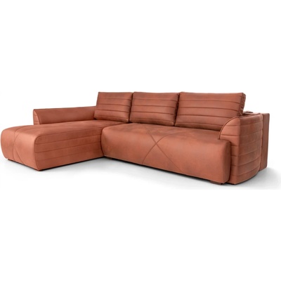 Kambo Ъглов Диван Далас, тухлен, Polo