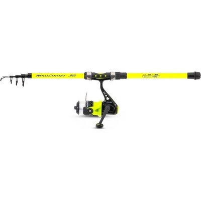Saenger Newcomer II 1,95 m 10-30 g 5 dílů + Naviják 25 FD