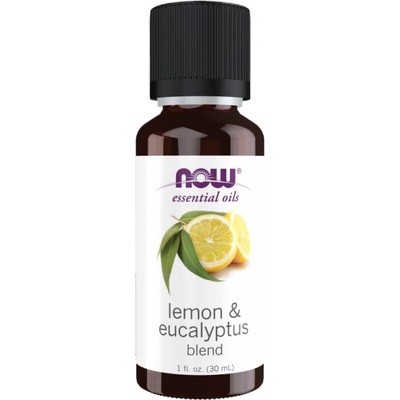 NOW Lemon & Eucalyptus Oil Blend [30 мл]