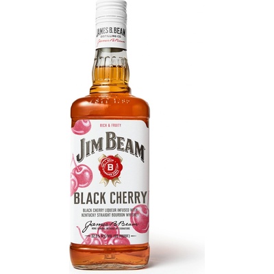 JIM BEAM RED STAG Black Cherry 1 l (holá láhev)